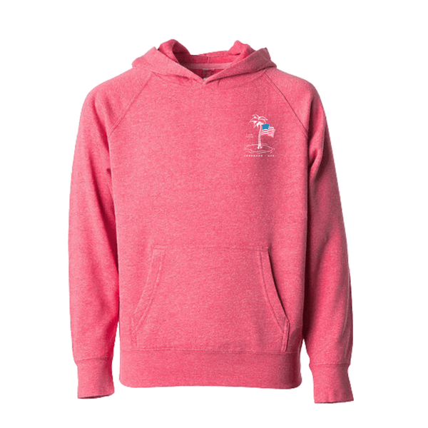 SHORELINE SWEATS KIDS  |  RED, WHITE, AND PALM TREES
