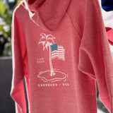 SHORELINE SWEATS KIDS  |  RED, WHITE, AND PALM TREES