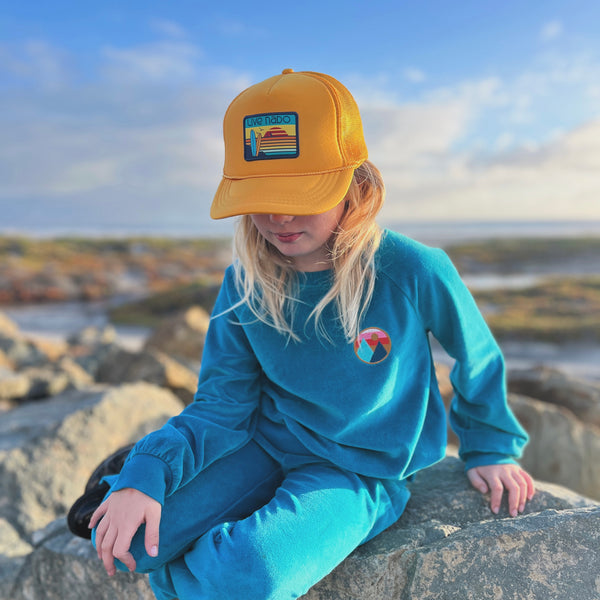 SPRECKELS  |  MUSTARD YELLOW CORONADO KIDS FOAM TRUCKER