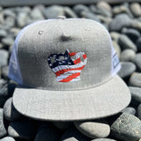 NADO | CROWN FLAG FLAT BRIM TRUCKER