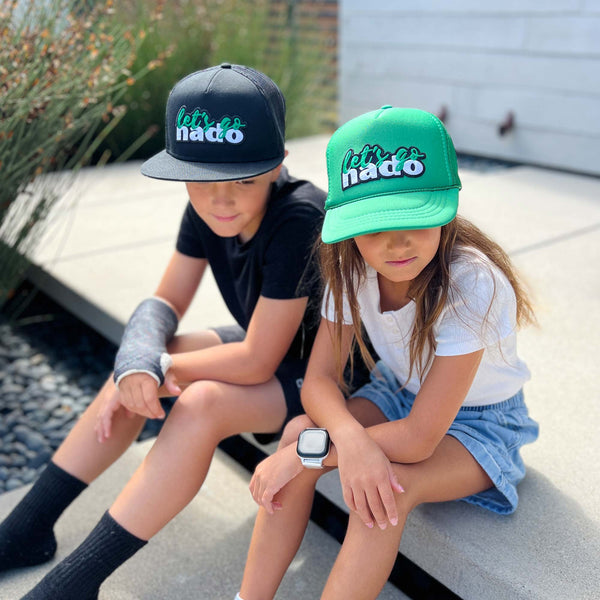 LET’S GO NADO  |  KIDS CURVED BILL FOAM HAT