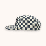 SPRECKELS  |  BLUE CHECKERED KIDS SURF CAP