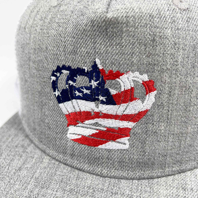 NADO | CROWN FLAG FLAT BRIM TRUCKER