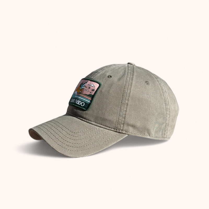 BAYVIEW BASEBALL CAP  |  PINK PELICAN PATCH